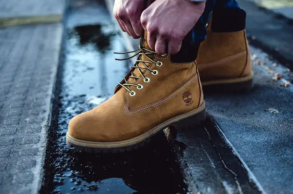 how to get water stains out of timberland boots